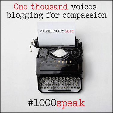 1000speak, 1000 Voices for Compassion, 1000 Speak, blogging, compassion